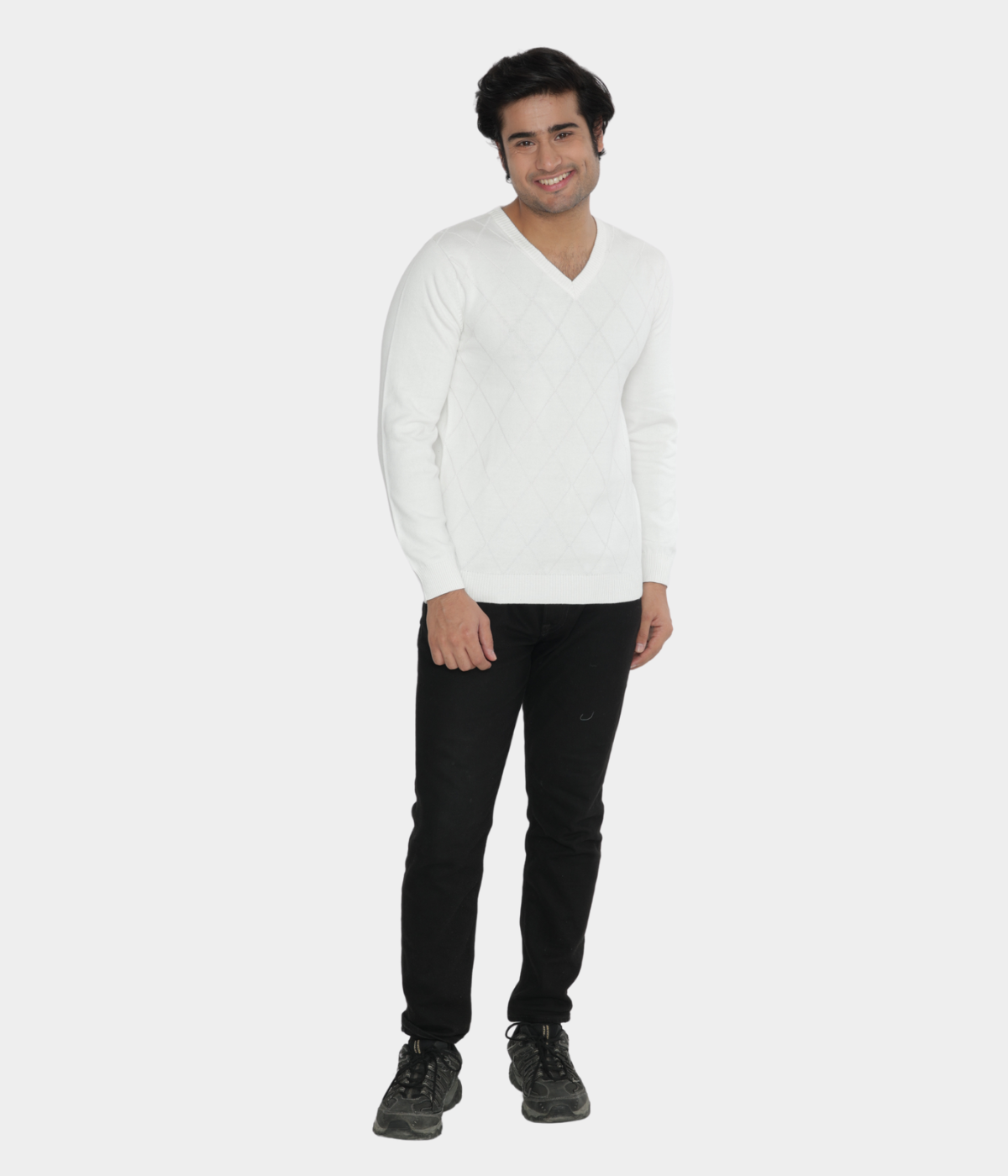 OFF White  Structured cotton knitted T-shirt